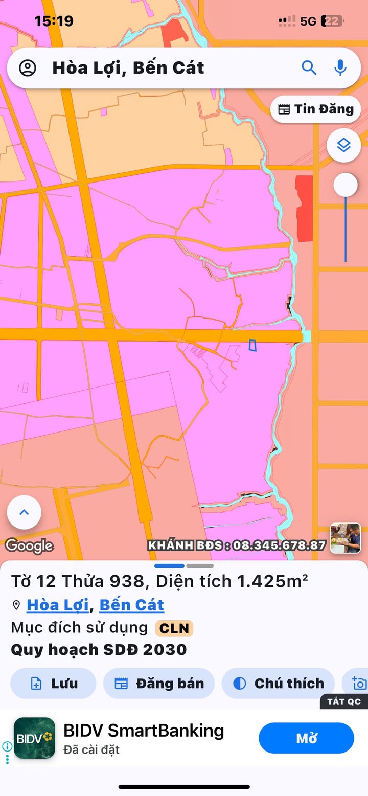 Đất nền Bến Cát 1080m² giá 390 triệu - Cơ hội đầu tư hấp dẫn!