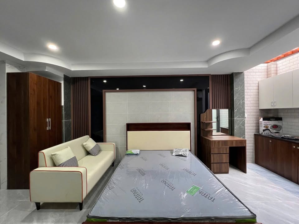Studio tách bếp tại Quận Tân Phú 6 triệu - Full nội thất cao cấp, dọn vào ở ngay!