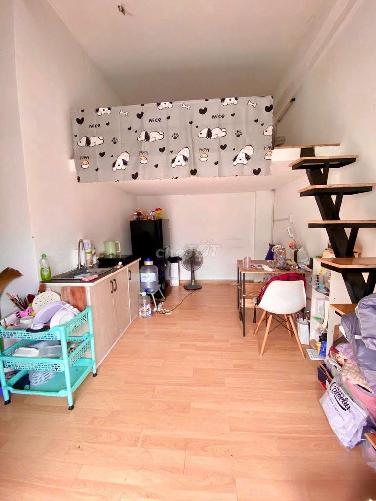 Căn Duplex Ban Công - Full Nội Thất - Gần Công Viên Hoàng Văn Thụ - Chỉ 4,8 triệu