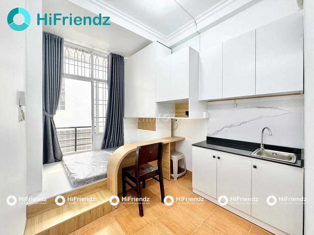 Phòng cho thuê tại Nguyễn Phi Khanh, Tân Định, Quận 1, 25m² chỉ 4.5 triệu - Full nội thất tiện nghi!