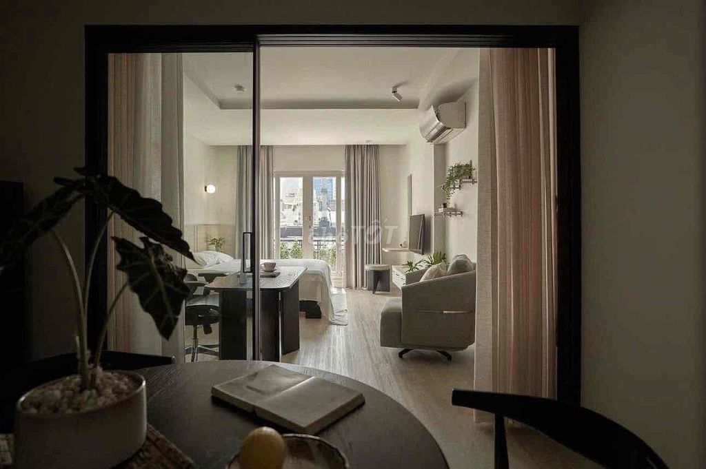 Căn hộ cho thuê Võ Văn Tần Quận 3 50m² giá 12 triệu - Tiện ích đầy đủ, phù hợp cho người nước ngoài!