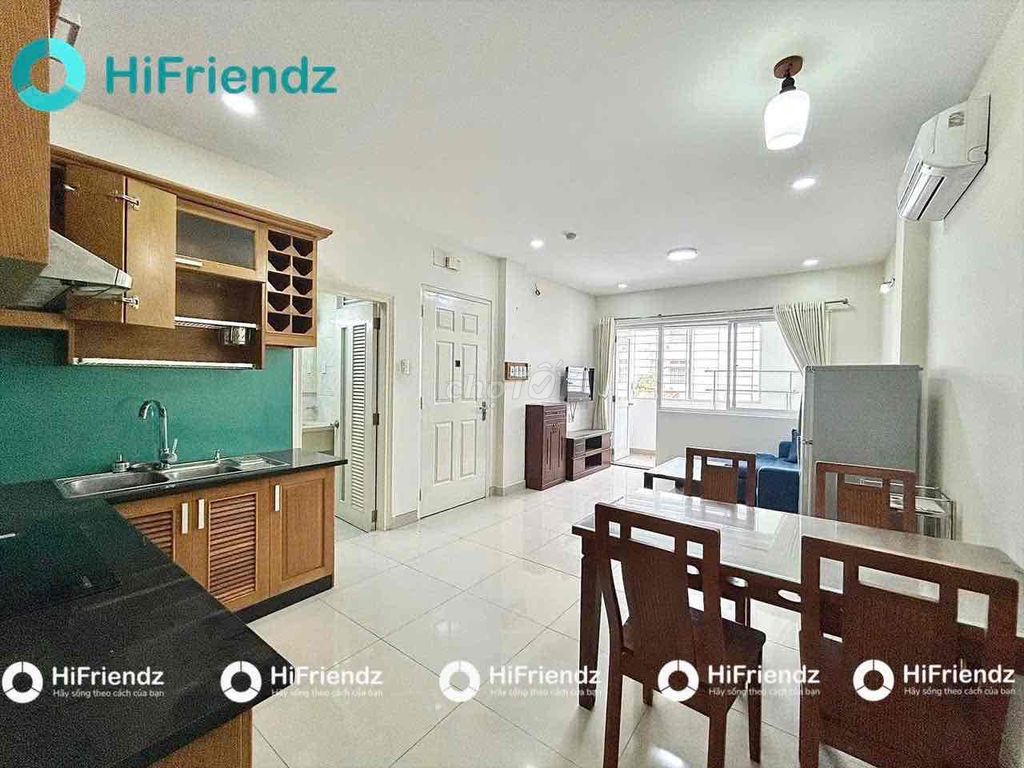 Căn hộ 2 phòng ngủ 65m² Thạch Thị Thanh, Quận 1 - Full nội thất, thang máy, giá 13.8 triệu!