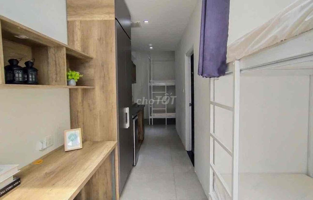 Căn hộ 4 giường tầng đường Nguyễn Giàn Thanh, Quận 10 - Giá thuê 6.5 triệu, không gian tiện nghi!