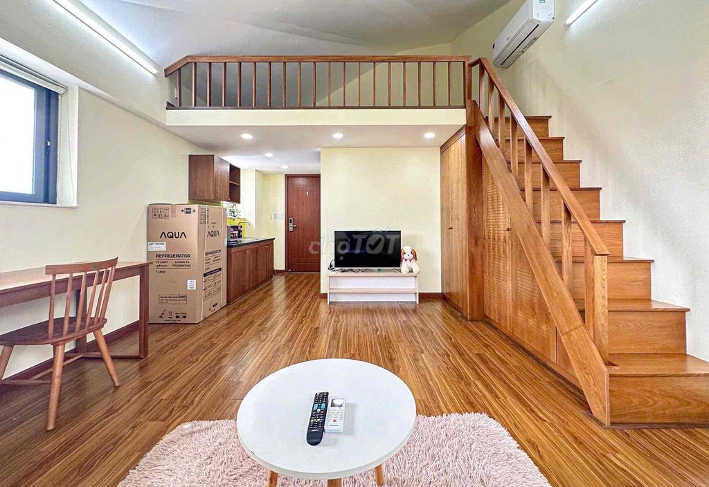 Căn hộ Duplex gác cao gần Lotte Mart, Him Lam 35m² chỉ 5.7 triệu