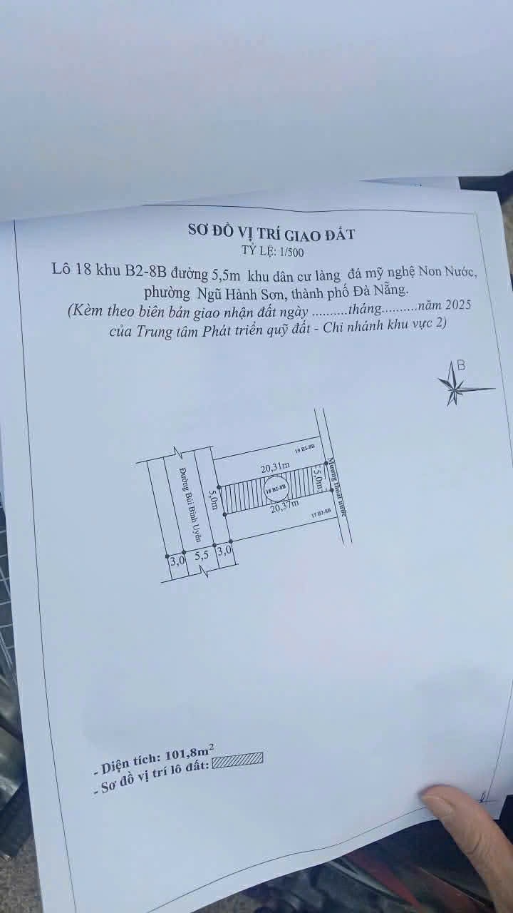 Cặp đất biển Non Nước Đà Nẵng 200m² giá 9.5 tỷ - Cơ hội đầu tư không thể bỏ lỡ!
