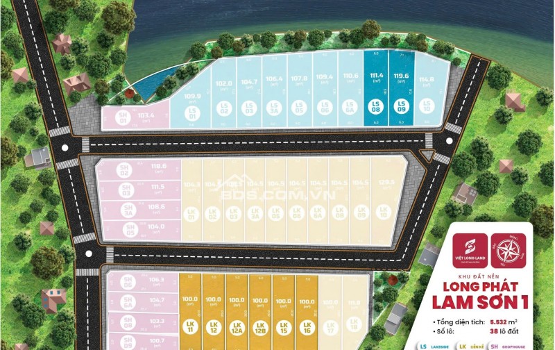 Bán đất nền Lam Sơn - Thanh Hóa 115m² chỉ từ 150 triệu - Cơ hội đầu tư sinh lời cao!