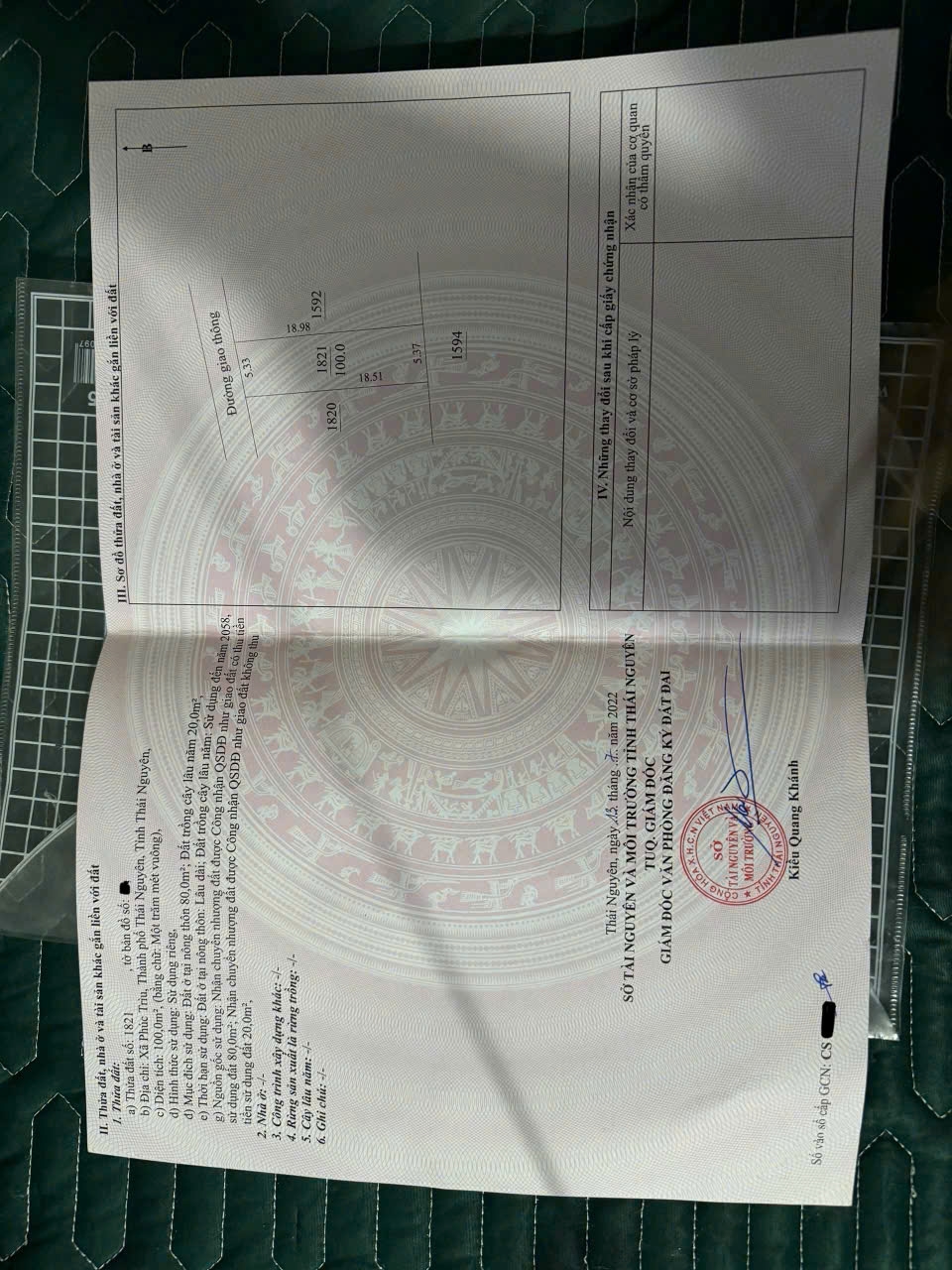 Đất nền 300m² tại Xã Đại Phúc, Thái Nguyên - Giá chỉ 1.78 tỷ, Phù hợp làm biệt thự sân vườn!