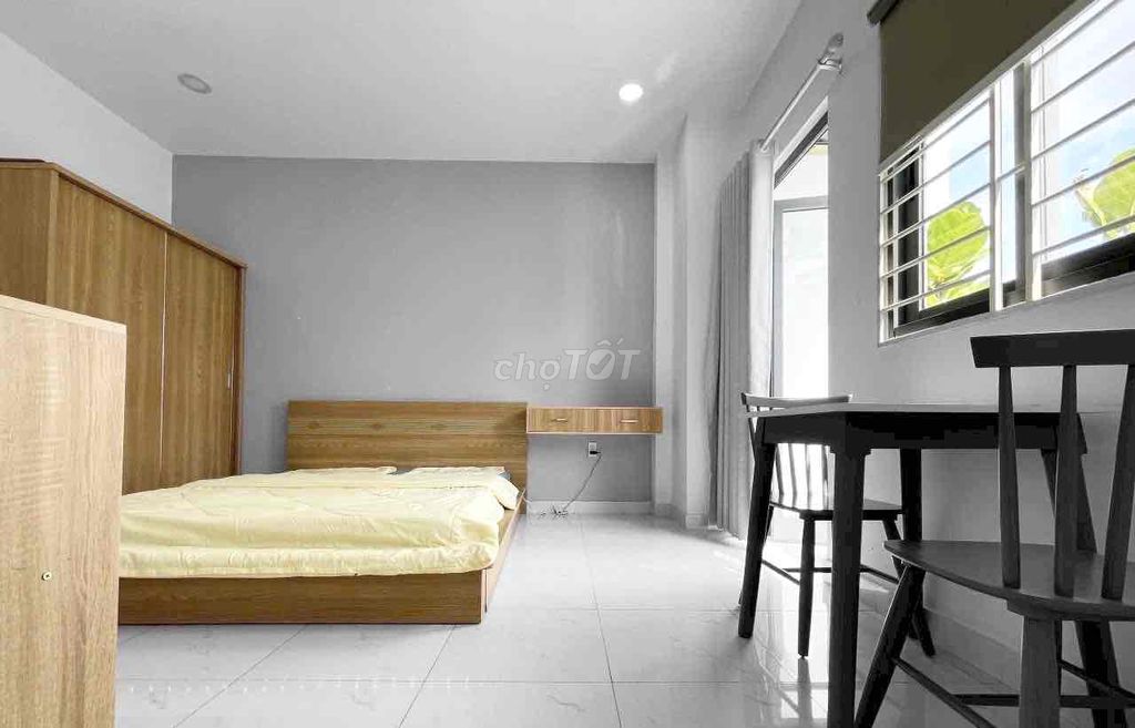 Căn hộ cho thuê 35m² Trần Huy Liệu, Phú Nhuận - Ban công thoáng mát, giá chỉ 6.5 triệu!