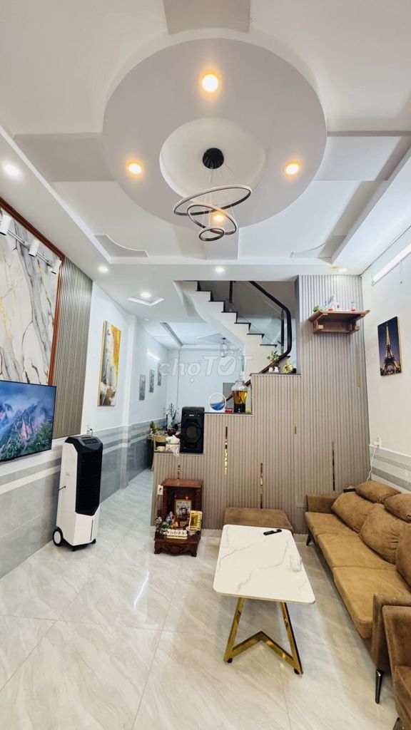 Nhà 1/ Bình Tân 41m² giá 4.567 tỷ - Hẻm Ô Tô 4.5m, Nội Thất Cao Cấp