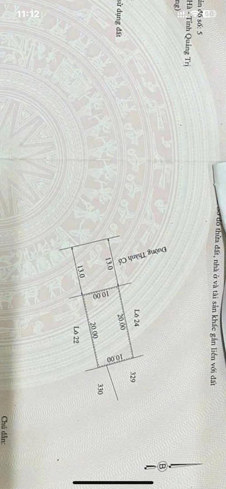 Nhà phố mặt tiền Thành Cổ 200m² giá 2.6 tỷ - Đầu tư sinh lời ngay!