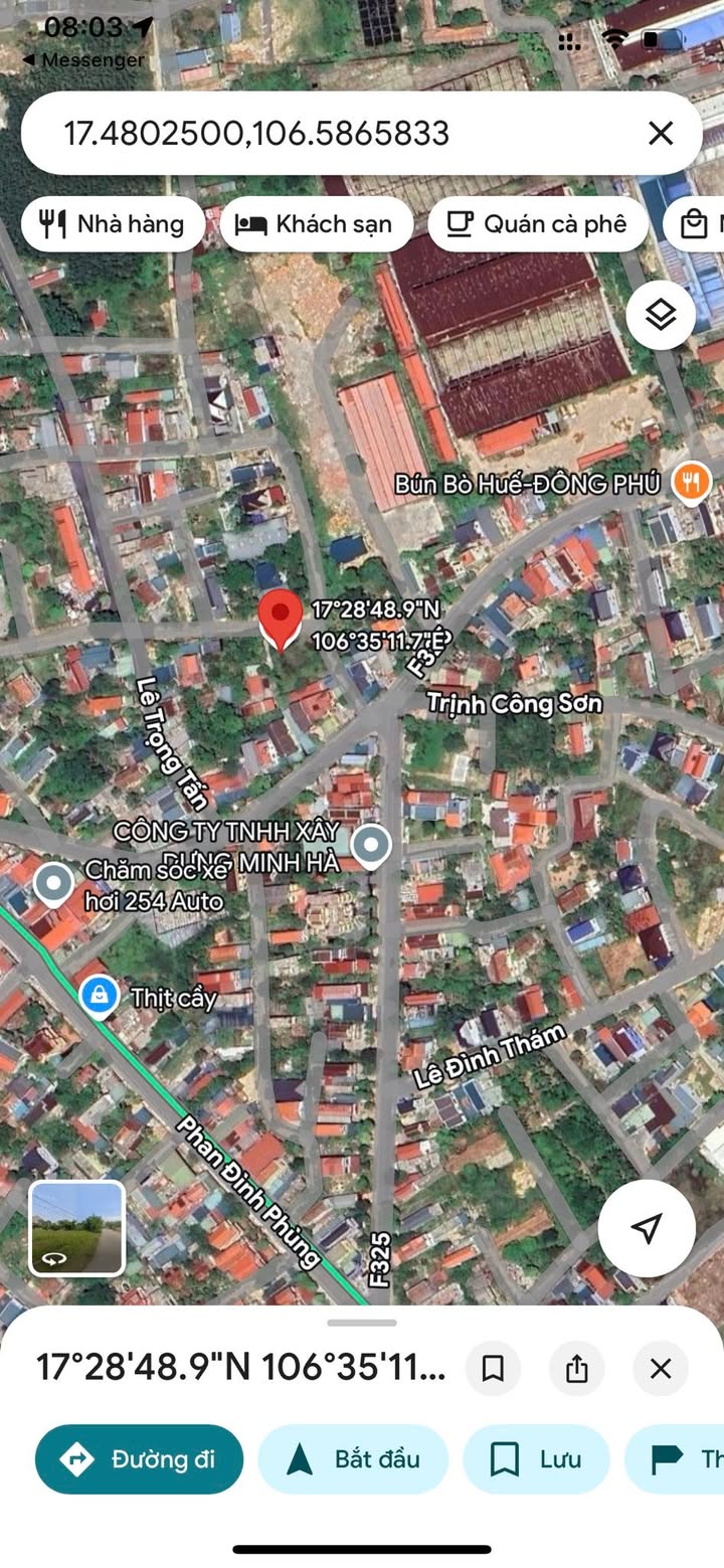 Đất nền phường Bắc Lý, Đồng Hới 136.5m² giá 1.6 tỷ - Cơ hội đầu tư tuyệt vời!