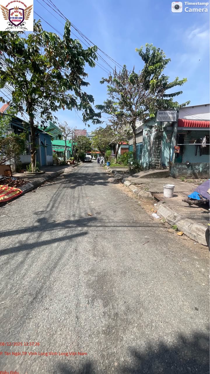 Đất nền thổ cư Phường Tân Ngãi, Vĩnh Long 142,8m² giá 1 tỷ - Đầu tư sinh lời ngay!