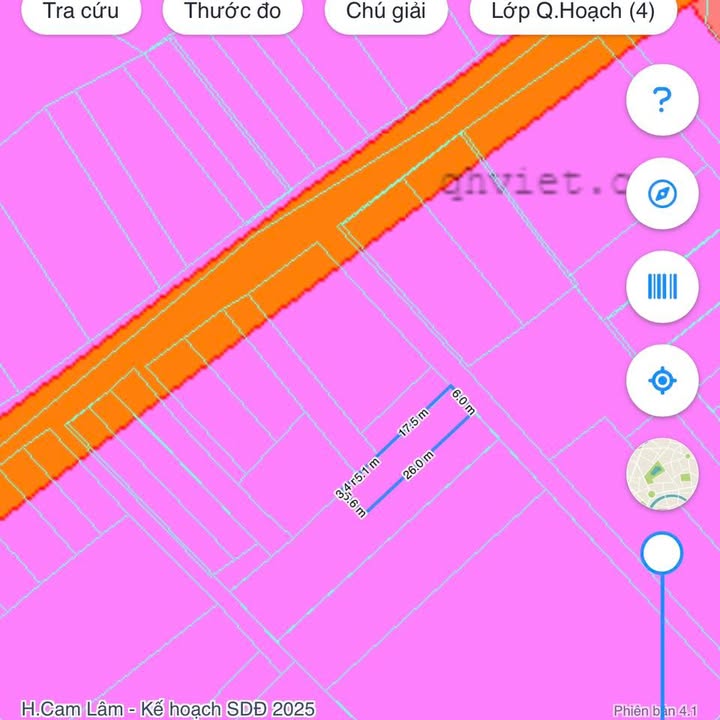 Đất thổ cư Cam Lâm 100m² giá 1.3 tỷ - Cơ hội đầu tư tiềm năng!