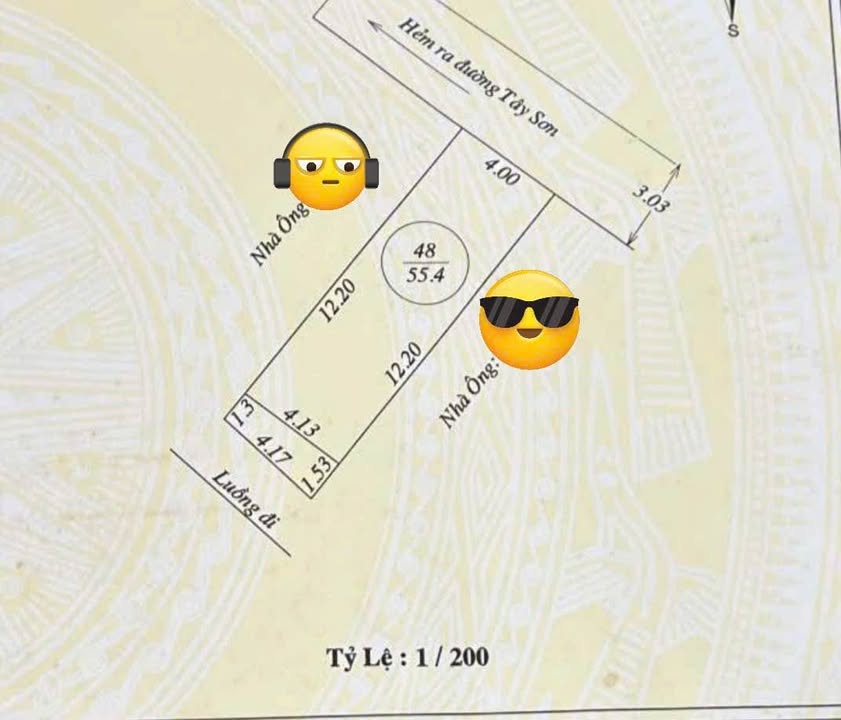 Bán nhà cấp 4 Hẻm Cạn Tây Sơn 55m² giá 2.2 tỷ - Nhà ở ngay, hẻm rộng thoáng!