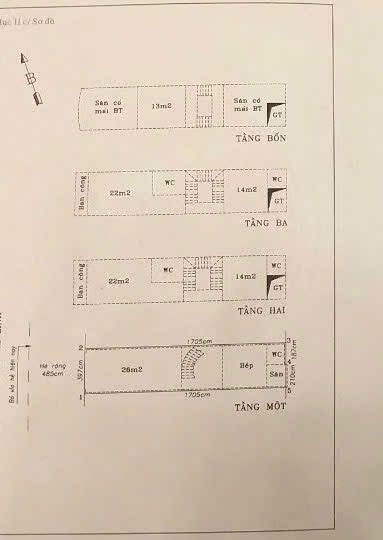 Nhà 4 tầng mặt đường Mê Linh, Hải Phòng 70m² giá 14.6 tỷ - Sổ đỏ chính chủ, vị trí trung tâm!