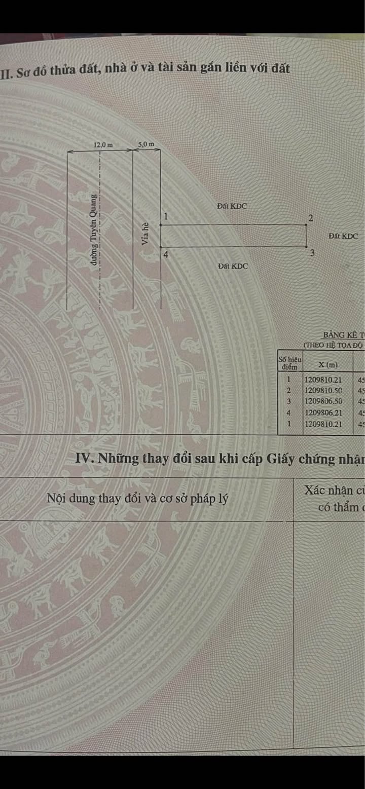 Lô đất mặt tiền Tuyên Quang 105.6m² giá 8.5 tỷ - Đối diện công viên Võ Văn Kiệt!