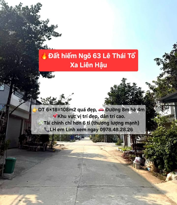 Đất nền Ninh Bình 108m² giá 6 tỷ - Vị trí đắc địa, dân trí cao!