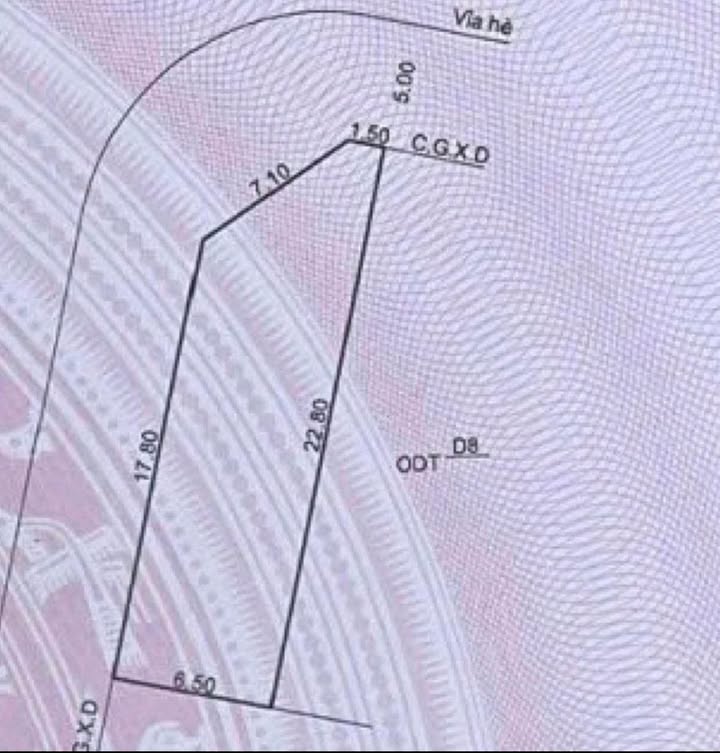 Đất nền góc Nguyễn Mân Quy Nhơn 137m² giá 6.55 tỷ - Cơ hội vàng cho nhà đầu tư!