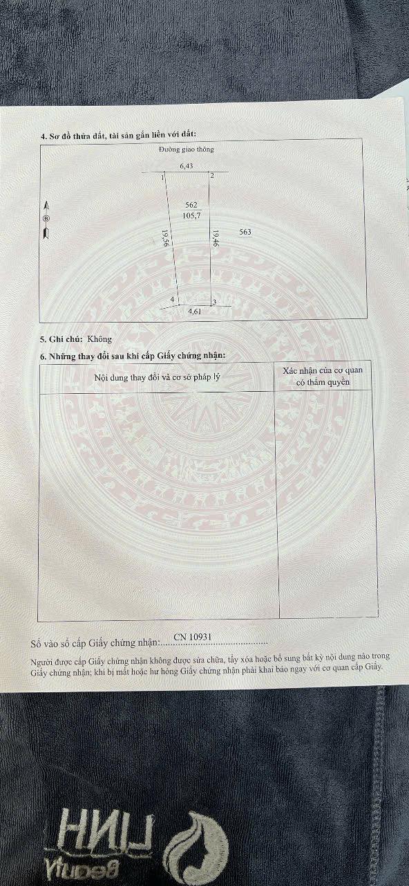 Đất thổ cư 105m² tại Chu Hóa, giá chỉ 680 triệu - Tiềm năng đầu tư cao!