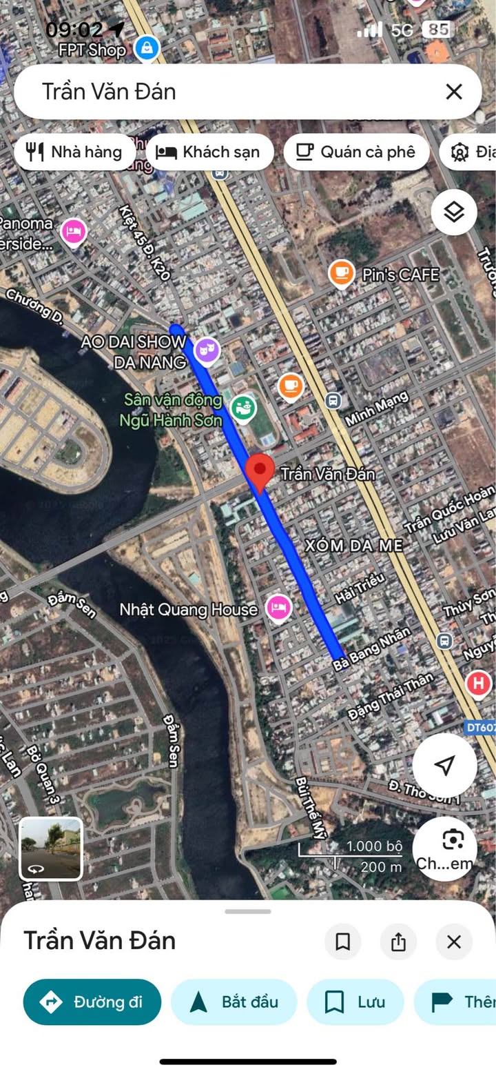 Đất nền Trần Văn Đán, Ngũ Hành Sơn 100m² giá 7.x tỷ - Cơ hội đầu tư tuyệt vời!