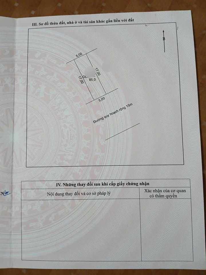 Đất thổ cư phường Thịnh Đán Thái Nguyên 85m² giá 1 tỷ - Cơ hội đầu tư hấp dẫn!