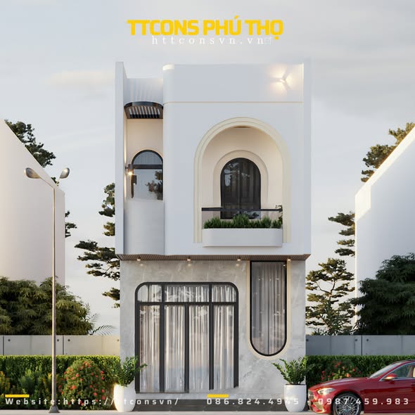 Nhà phố hiện đại 2 tầng tại Việt Trì 80m² giá 1 tỷ - Mái ấm cho gia đình hạnh phúc!