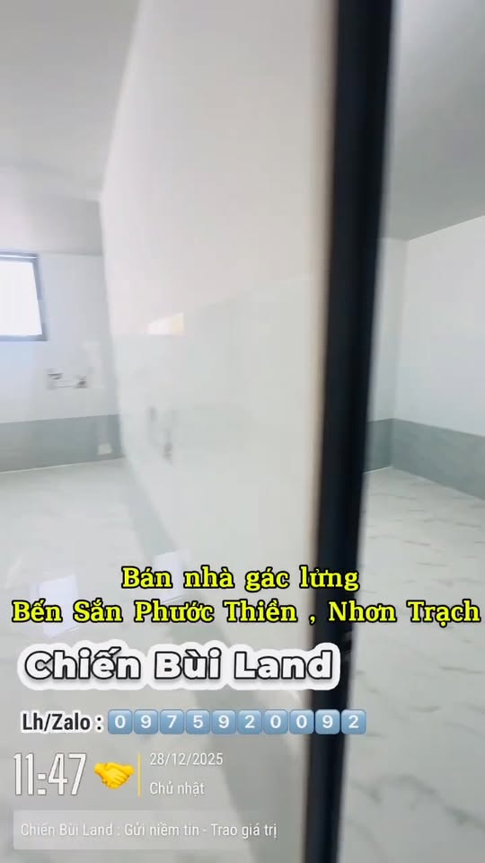 Nhà phố Ấp Bến Sắn, Nhơn Trạch 75m² giá 8xx triệu - Dọn vào ở ngay!