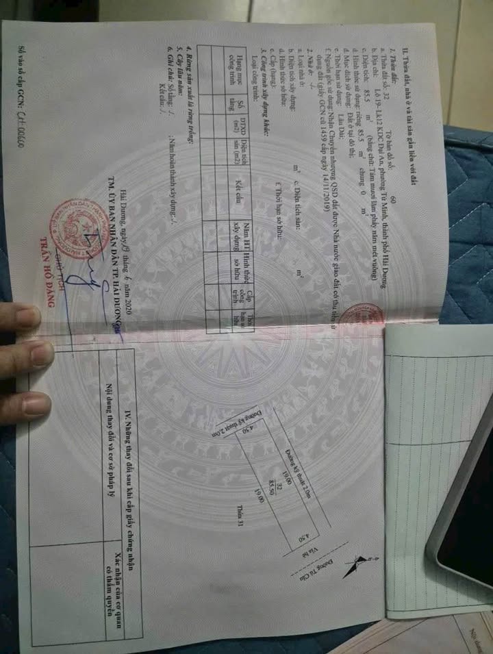 Lô đất Khu Đại An 1 - TP Hải Dương 85.5m² giá 2.2 tỷ - Đầu tư sinh lời ngay!