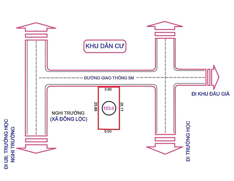 Đất Nền Nghi Trường 25m² giá 1.4 tỷ - Đầu tư sinh lời hấp dẫn!