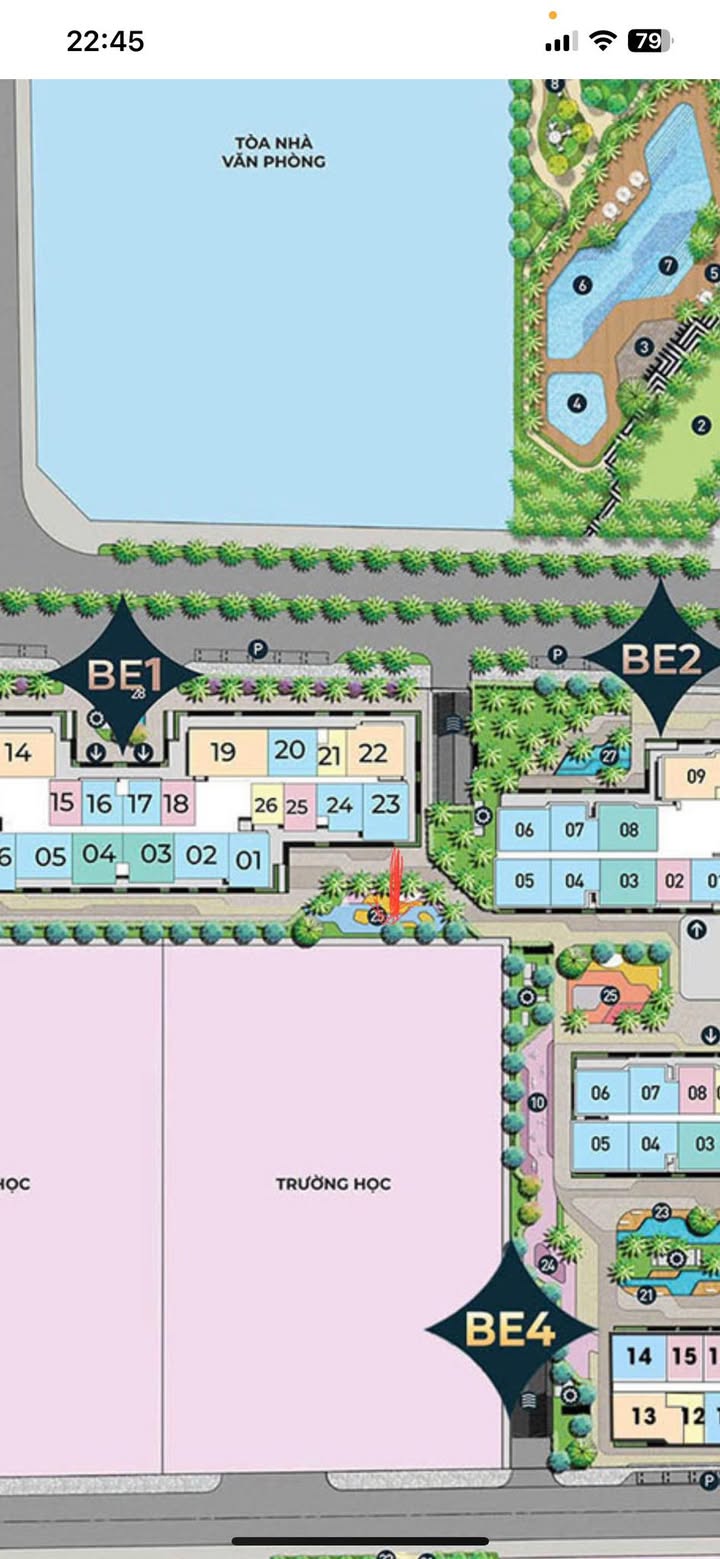 Căn hộ BE1 Thạch Bàn 74m² giá 5 tỷ - Chính chủ bán gấp!