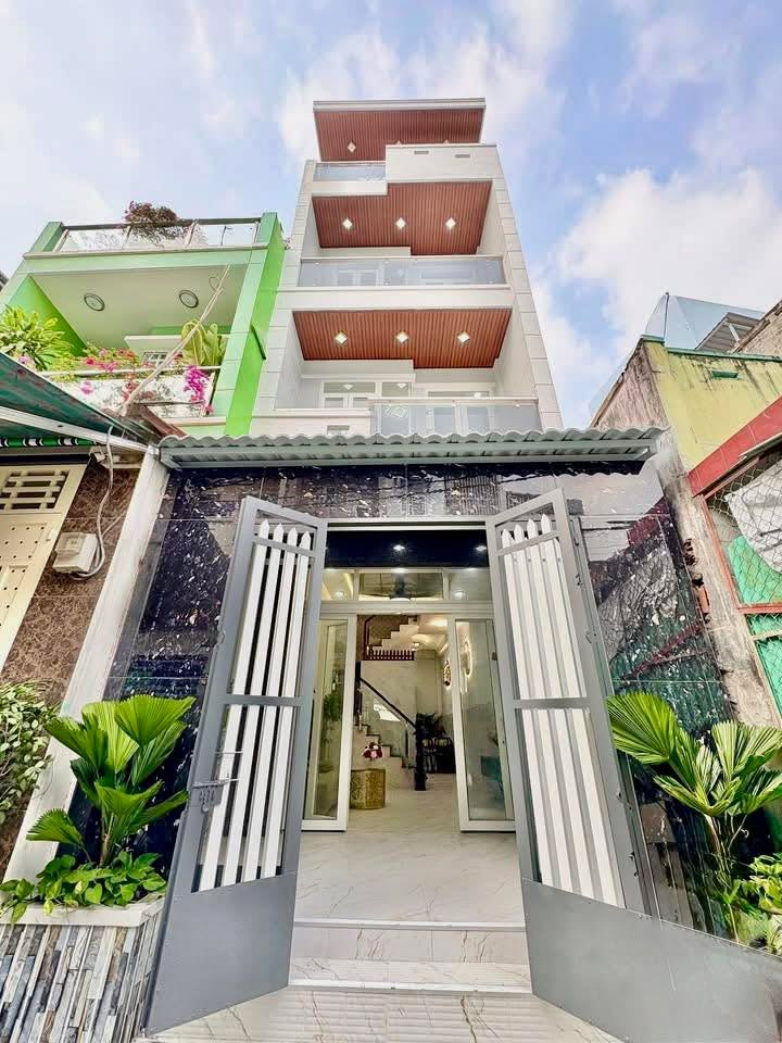 Nhà mới Cư Xá Phú Lâm A, Quận 6, 56m² giá 7.x tỷ - Nhà đẹp, xe hơi ngủ nhà!