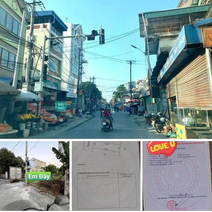 Đất thổ cư thôn Hoan Ái, Yên Mỹ 61.6m² giá 1 tỷ - Cơ hội đầu tư hấp dẫn!