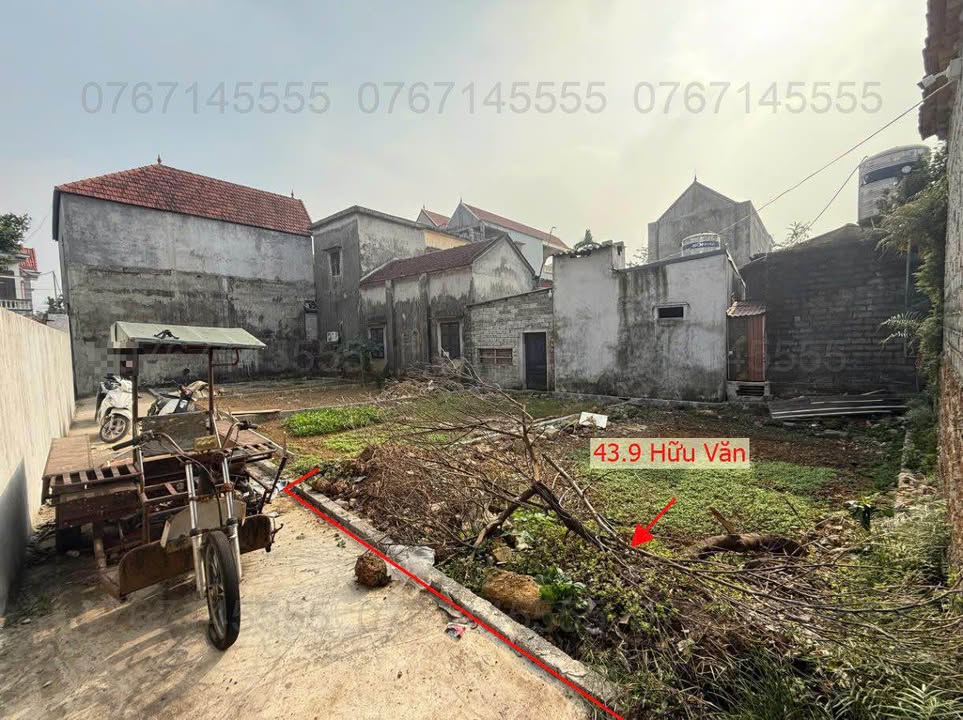 Đất nền chính chủ tại Hữu Văn, Chương Mỹ 43.9m² - Giá chỉ 1 tỷ đồng!