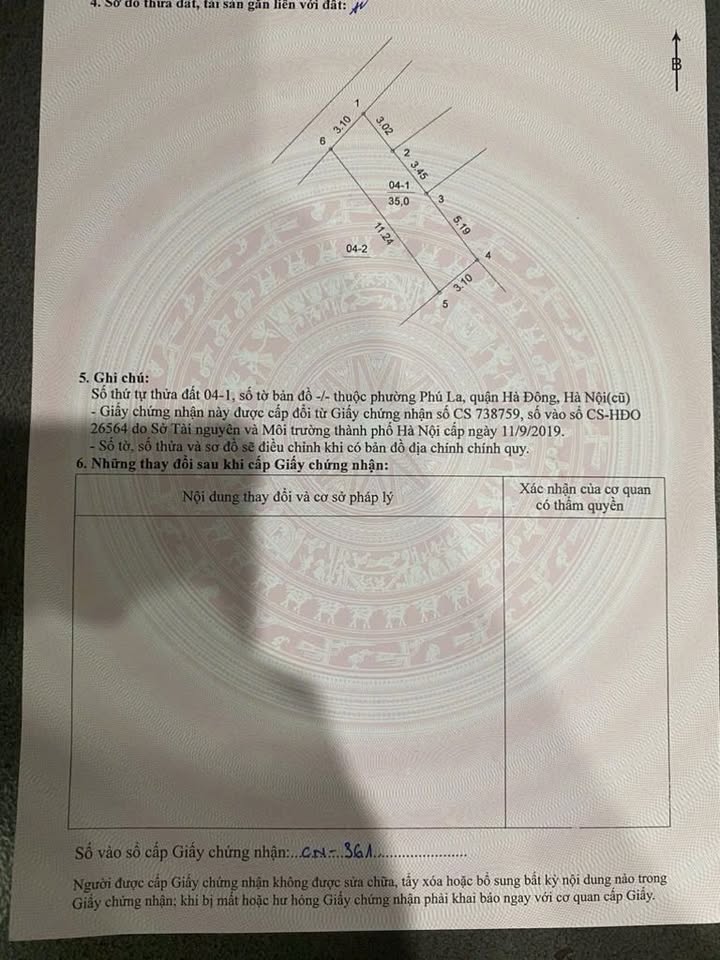 Nhà riêng Hà Đông 35m² giá thỏa thuận - Đường Quang Trung, ô tô tận cửa!