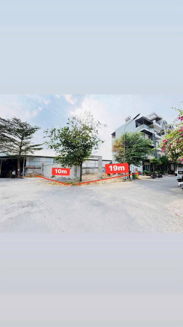 Lô đất góc 2 mặt tiền TL15, Thạnh Lộc, Q12 - Diện tích 190m², Giá 7.3 tỷ - Cơ hội đầu tư hấp dẫn!