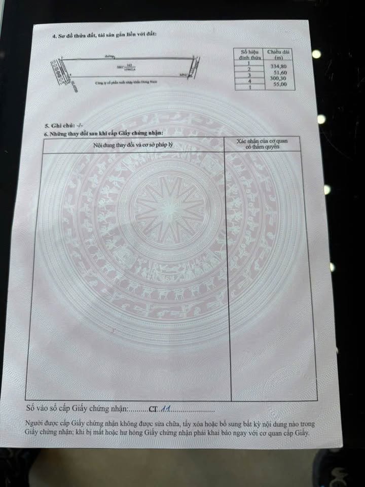 Đất công nghiệp Hiển Khánh - 15.902m² - Giá đầu tư hấp dẫn chỉ 1.27 tỷ VND!