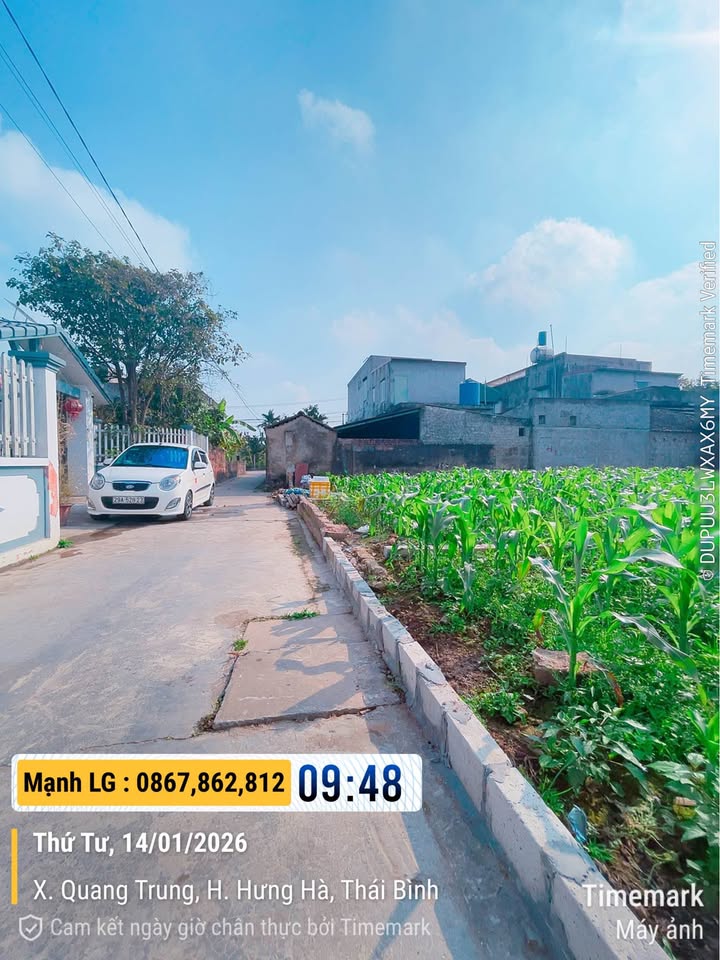 Đất nền 100m² tại Điệp Nông, Hưng Hà - Sổ đỏ chính chủ, giá thỏa thuận!