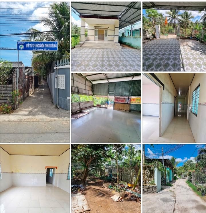 Nhà phố sân vườn Bình Phú - Bến Tre 488m² giá 1.5 tỷ - Không gian sống lý tưởng!