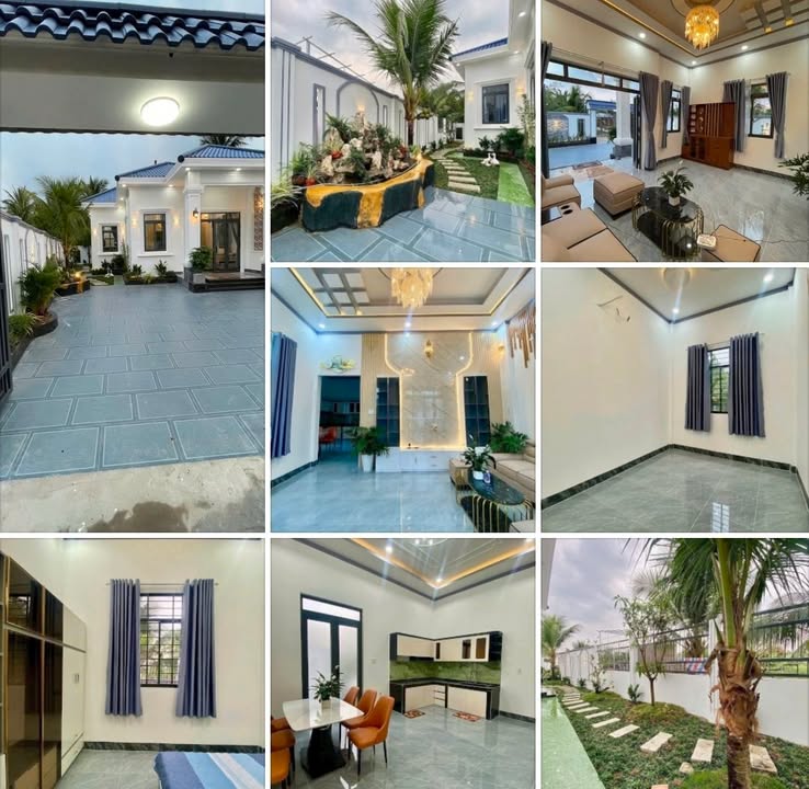 Nhà mái Nhật 250m² tại Tam Phước, Bến Tre giá 2 tỷ - Thiết kế đẹp, tiện nghi đầy đủ!