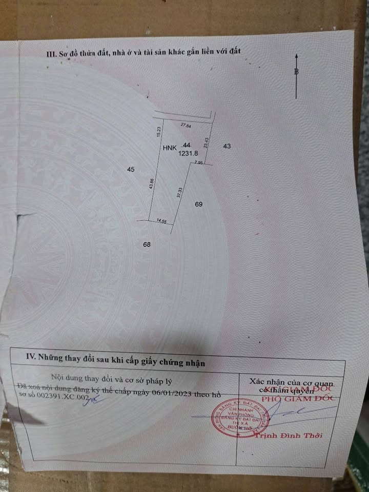 Đất nền Phường Thống Nhất, Thị Xã Buôn Hồ 1200m² - Giá thỏa thuận hấp dẫn!