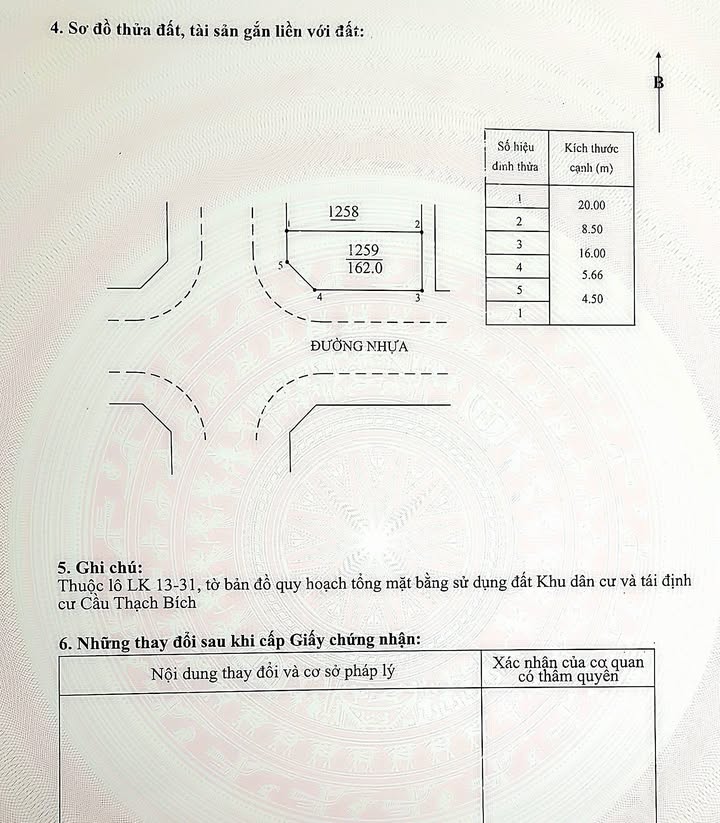 Đất nền KDC Thạch Bích Quảng Ngãi 162m² giá 3 tỷ - Lô góc kinh doanh tuyệt vời!