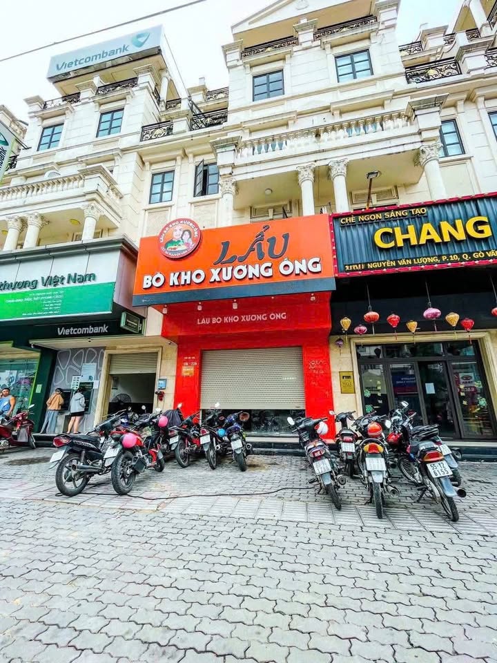 Cho thuê FrontHouse cityland Nguyễn Văn Lượng 200m² giá 130 triệu - Mặt tiền sầm uất thích hợp kinh doanh