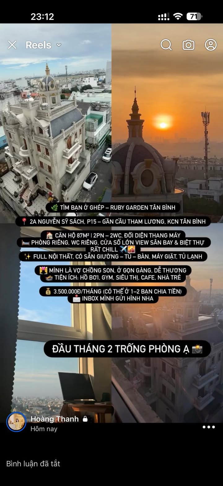 Căn hộ Ruby Garden Tân Bình 86m² giá 3.5 triệu - Full nội thất, sẵn sàng vào ở!