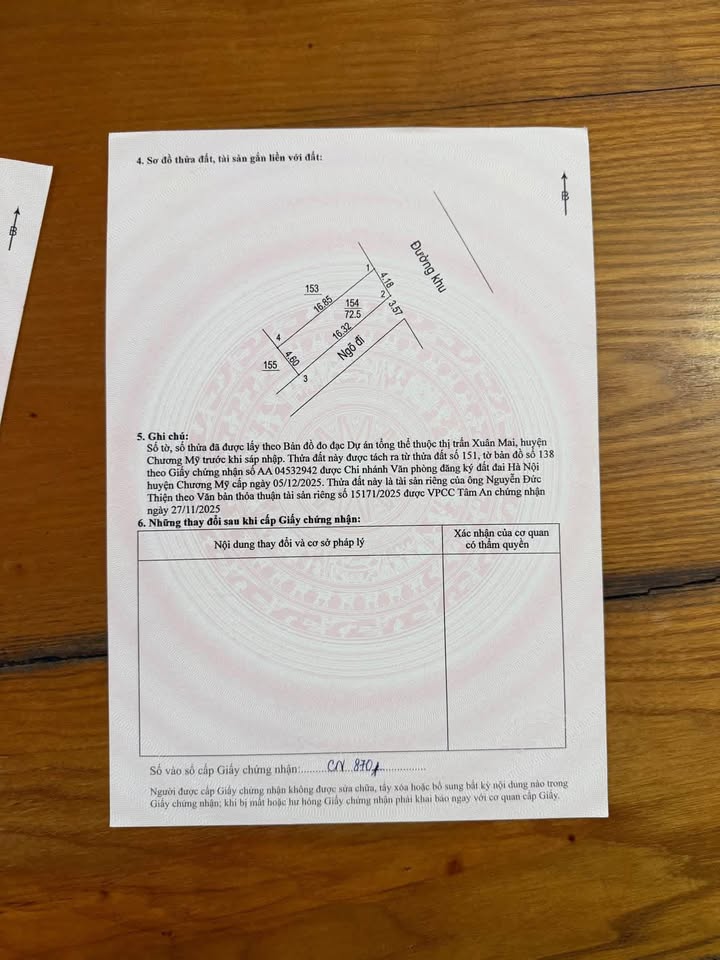 Đất nền lô góc 72.5m² tại Khu Chiến Thắng, Chương Mỹ - Đầu tư sinh lời ngay!