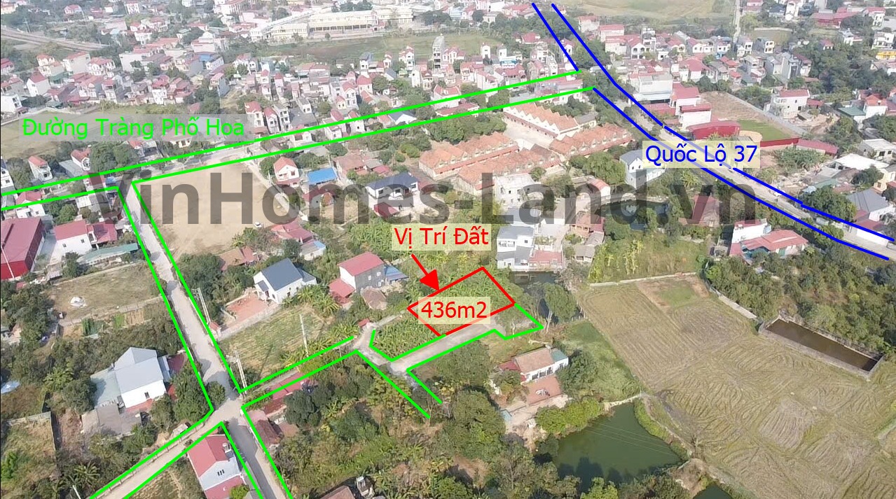 Đất nền Tự Lạn, Việt Yên 436m² giá 2.35 tỷ - Cơ hội đầu tư sinh lời cao!