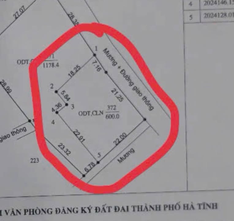 Đất nền TDP Mỹ Triều, Hà Huy Tập 600m² - Cơ hội đầu tư sinh lời!