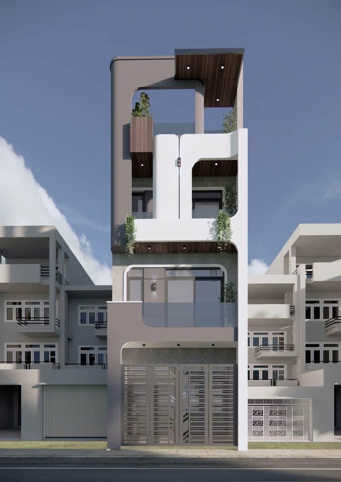 Nhà 3 tầng KĐT Mỹ Trung Nam Định 75m² - Thiết kế đẹp, thuận tiện sinh hoạt!