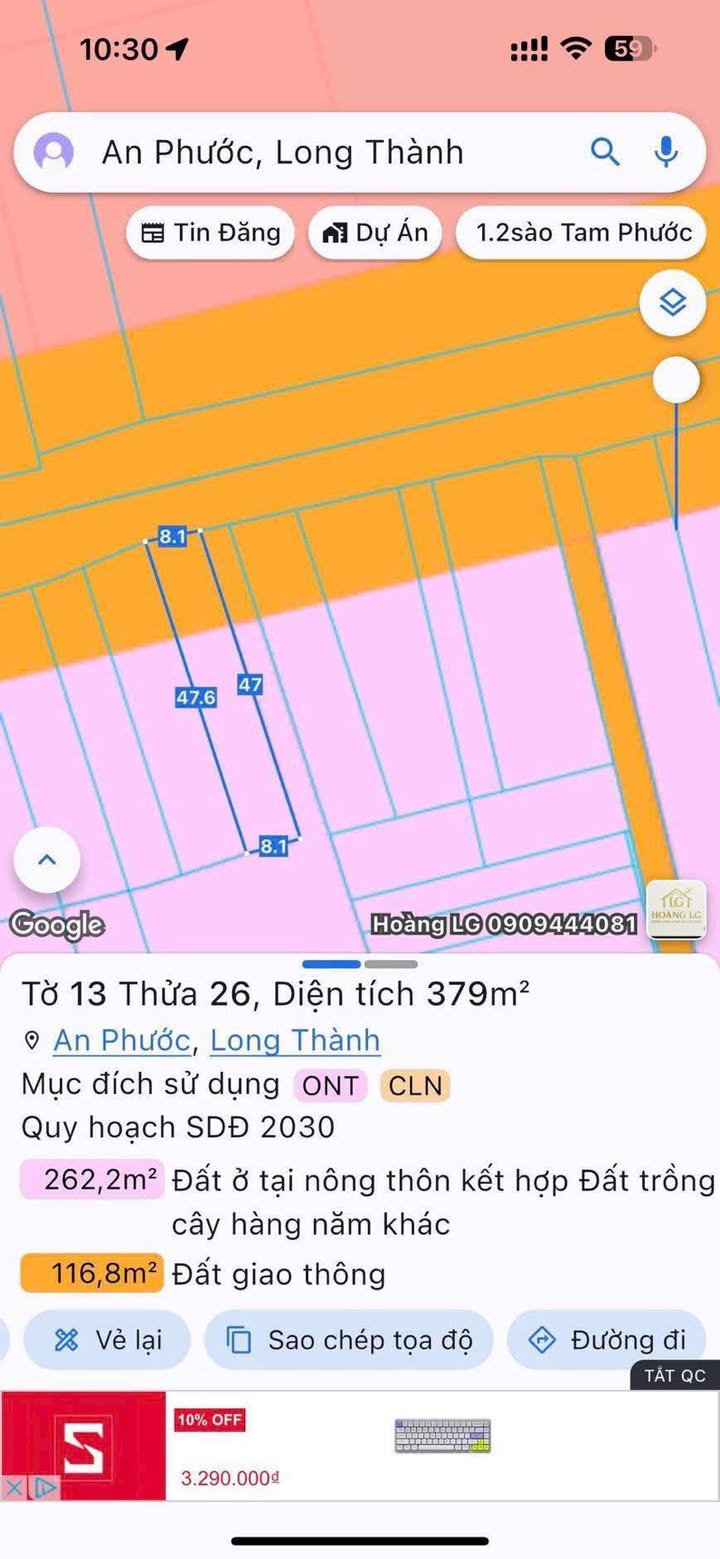 Nhà phố mặt tiền Phùng Hưng, An Phước, 376m² giá 9 tỷ - Bán gấp trong 10 ngày!