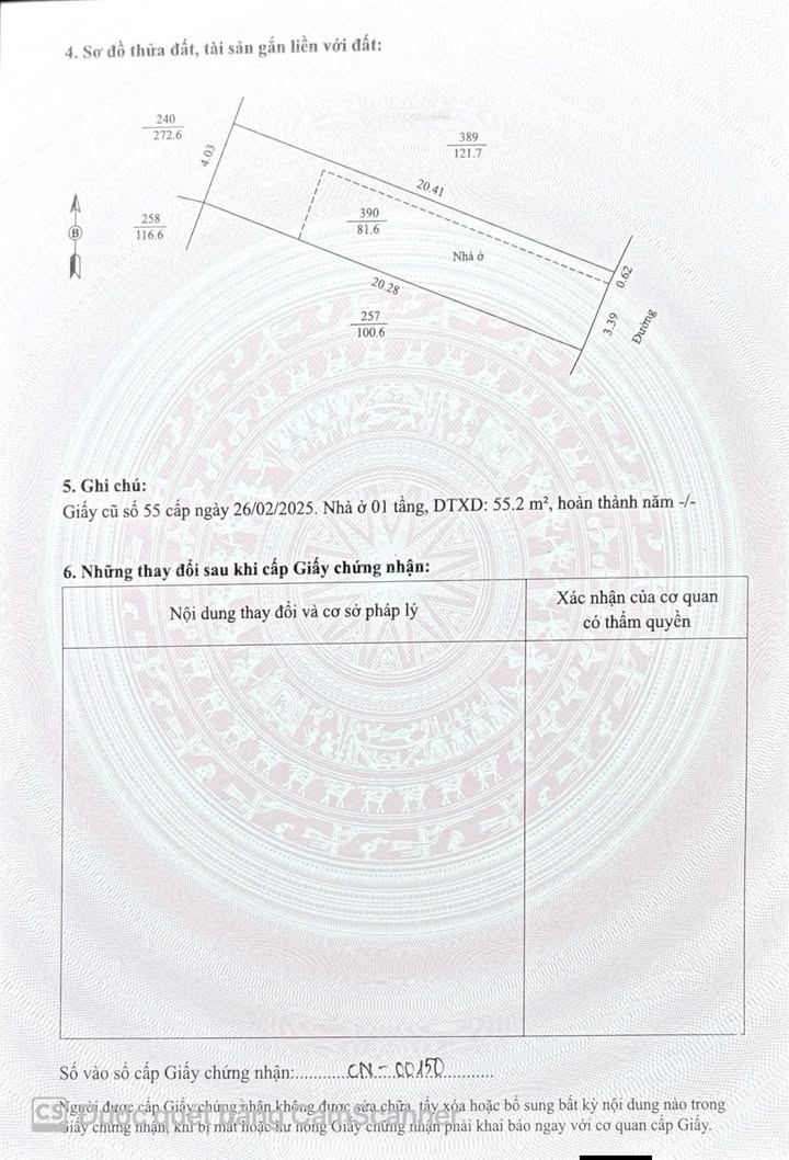 Bán lô đất Cẩm Thượng, Hải Dương 81.6m² - Pháp lý rõ ràng, giá chỉ 1.5 tỷ!