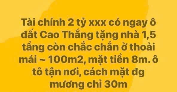 Đất nền Cao Thắng Hạ Long 100m² giá chỉ 2 tỷ - Ô tô vào tận nơi!